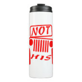 Niet zijn 4x4 #USAPatriotGraphics © Thermosbeker (Voorkant)