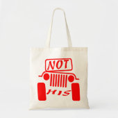 Niet zijn 4x4 #USAPatriotGraphics © Tote Bag (Voorkant)