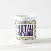 Niet zijn alle Gehandicapten zichtbaar Koffiemok (Center)