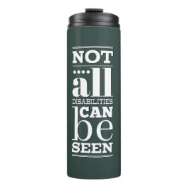 Niet zijn alle Gehandicapten zichtbaar Thermosbeker