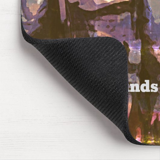 Niet zijn Alle Wonden Zichtbare PTSD Muismat (Hoek)