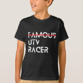 Niet zo beroemde Racer T-shirt (Voorkant)