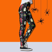 Niet zo eng Monsters Halloween Beste kwaliteit Leggings