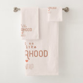Niet zo goed als moederschap bad handdoek (Insitu)