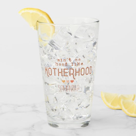 Niet zo goed als moederschap glas (Voorkant ijs)