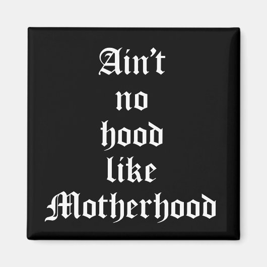 Niet zo goed als moederschap magneet (Voorkant)