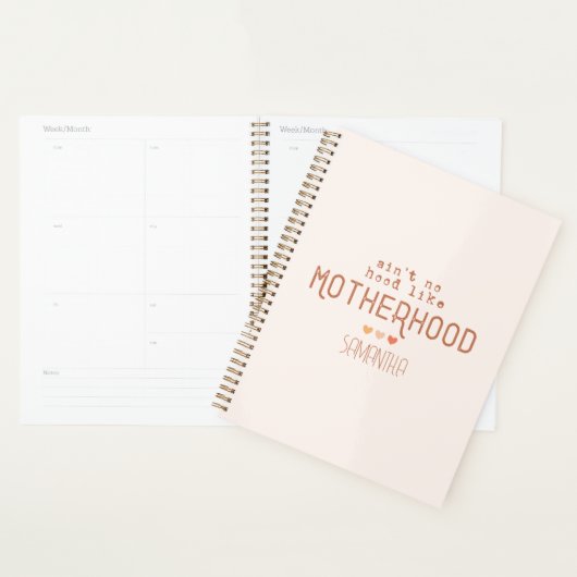 Niet zo goed als moederschap planner (Display)