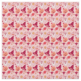 Niet zo griezelig roze Halloween Schattigee geeste Stof