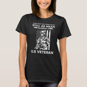 Niet zo groot als altijd een veteranenvet uit de V T-shirt