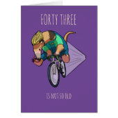 Niet zo oude Braziliaanse boommiereneter fietser C (Voorkant)