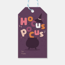 Niet zo spookachtig cadeau label