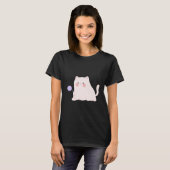 Niet zo spookachtige Cat Trick or treat T-shirt (Voorkant volledig)