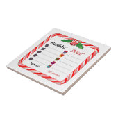 Niet zo subtiel ondeugend of aardig tegeltje (Zijkant)