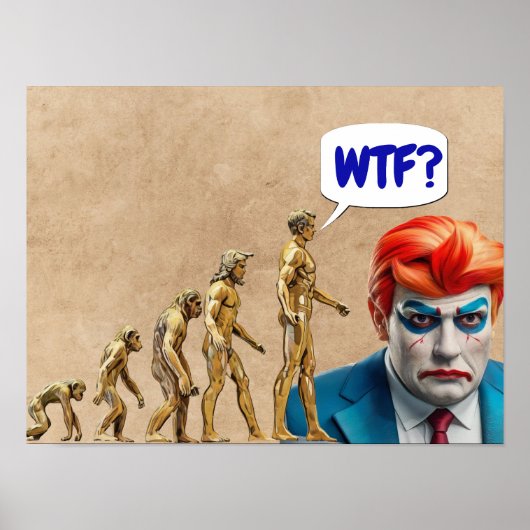 Niet zo subtiel tegen Trump Poster (Voorkant)