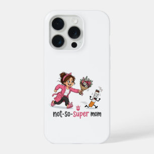 Niet-Zo-Super Mama Roken Bewustzijn iPhone 15 Pro Case
