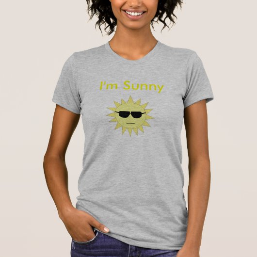 niet zo zonnig t-shirt (Voorkant)