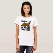 Niet zoals de otters t-shirt (Voorkant volledig)