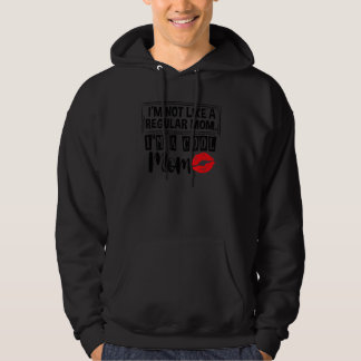 Niet zoals gewone moeder Ik ben Cool Mama Mama & M Hoodie