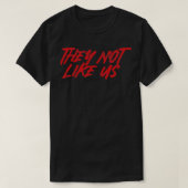 NIET ZOALS US TShirt 1 (Design voorkant)