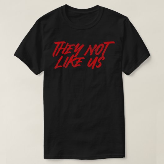 NIET ZOALS US TShirt 1 (Design voorkant)