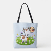 NIET zoiets als gewoon een KOE Tote Bag (Achterkant)