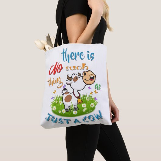 NIET zoiets als gewoon een KOE Tote Bag (Dichtbij)
