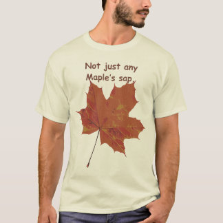 Niet zomaar een esdoorn t-shirt
