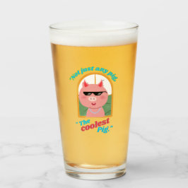 Niet zomaar een varken, het coolste varken glas