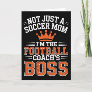 Niet Zomaar Een Voetbal Moeder Voetbal Coach's Baa Kaart