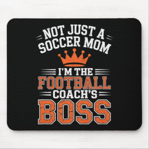 Niet Zomaar Een Voetbalmoeder Voetbal Coach's Baas Muismat