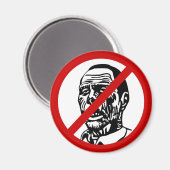 niet-zombies magneet (Voorkant / Achterkant)