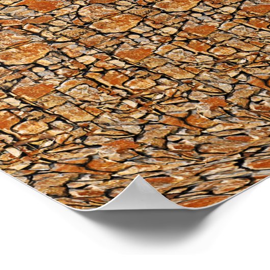 Niet zo'n lerende Pisa-tower - Verborgen 3D-afdruk Poster (Hoek)