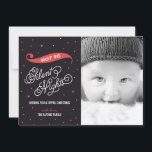 Niet zo'n luide kerstfotokaart van nacht feestdagenkaart<br><div class="desc">Viel het vakantieseizoen met deze schattige vakantiekaart van Berry Berry Sweet. Beschikbaar in andere kleuren.</div>