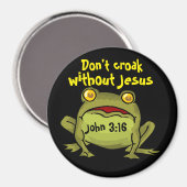 Niet zonder Jezus breken Magneet (Voorkant / Achterkant)