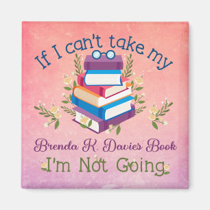 Niet zonder mijn Brenda K Davies Book Magneet