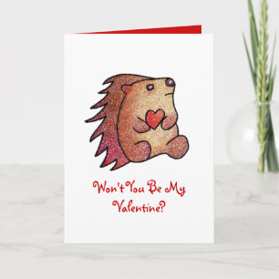 Niet zult u Mijn Valentijn zijn? Feestdagen Kaart