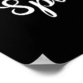 Niet zweten, Sparkle Poster (Hoek)