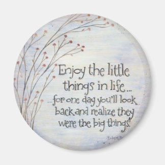 Niet zweten wat er aan de kleintjes is. magneet