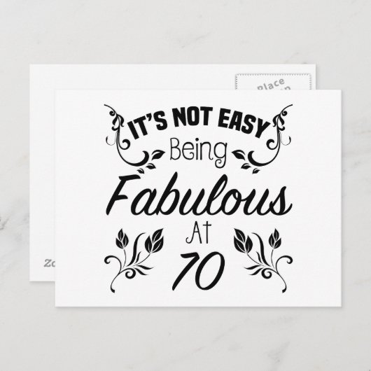 NietEasy70a Briefkaart (Voorkant / Achterkant)