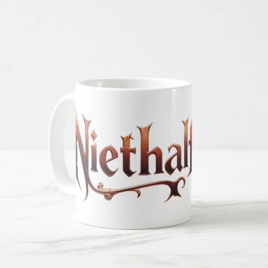 Niethalf mit Text Koffiemok (Voorkant links)