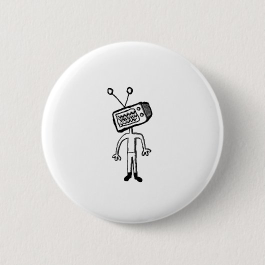 Niets aan ronde button 5,7 cm (Voorkant)