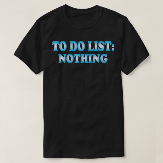 niets aanbieden t-shirt (Design voorkant)