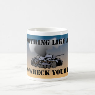 niets als een 1 om je dag te wrakken koffiemok