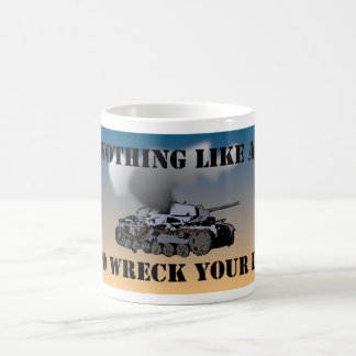 niets als een 1 om je dag te wrakken koffiemok