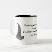 Niets als een beker van Brew Tweekleurige Koffiemok (Voorkant links)