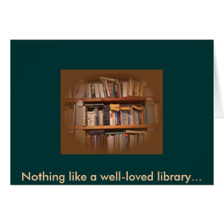 Niets als een geliefde bibliotheek..