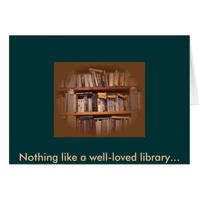 Niets als een geliefde bibliotheek.. (Voorkant Horizontaal)