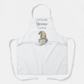 Niets als Gnome Cooking Schort (Voorkant)