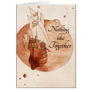 Niets als samen - op Galleon schip