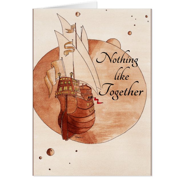 Niets als samen - op Galleon schip (Voorkant)